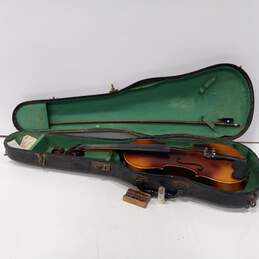 Antonius Stradivarius Cremonefis Faciebat Anno 17 Violin with Bow in Case