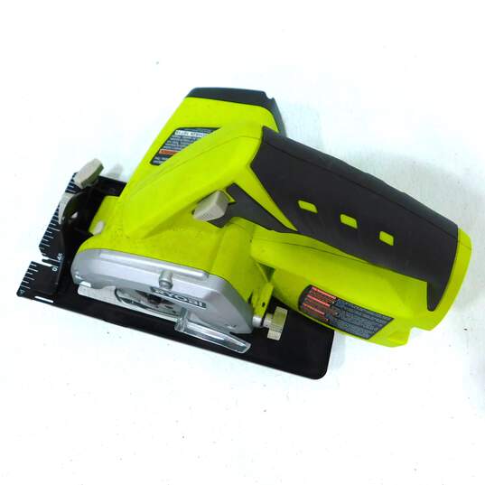 Ryobi HJP001 3/8" Compact Drill CS120L 3 3/8" Circular Saw w/ Battery & Charger image number 4