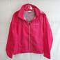 Columbia Full Zip Up Pink Nylon Hooded Outdoor Jacket Size M image number 1