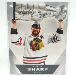 Patrick Sharp Signed Chicago Blackhawks Stanley Cup 11x14 Photo 359/500
