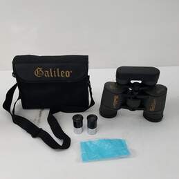 Galileo C-840WA 8x40 Wide Angle Binoculars w/ Case- Untested