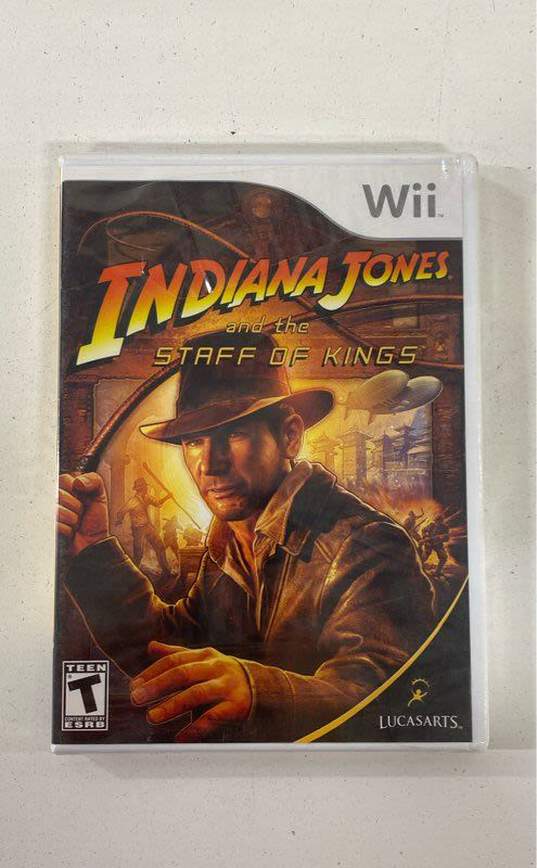 Indiana Jones and the Staff of Kings - Nintendo Wii (Sealed) image number 1