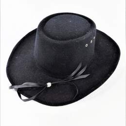 Western Express Men's Size 7 Black Cowboy Hat