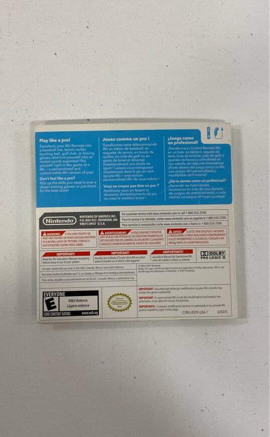Wii Sports - Nintendo Wii (Sleeve, CIB) image number 4