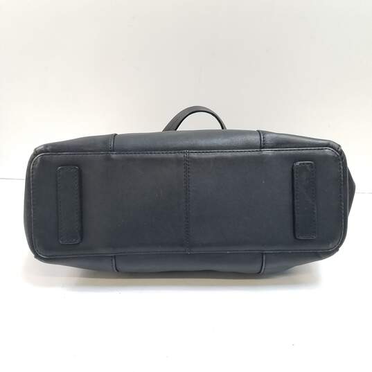 Radley London Black Leather Shoulder Satchel Bag image number 7
