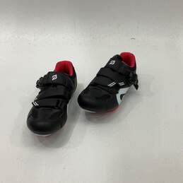 Peloton Womens Snowboarding Cycling Shoes Low Top Red Black Size EU 38