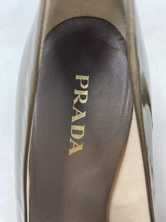 Prada Brown heel Heel Women 8.5 image number 8