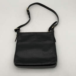 Womens Black Pebble Leather Inner Pockets Adjustable Strap Shoulder Bag alternative image