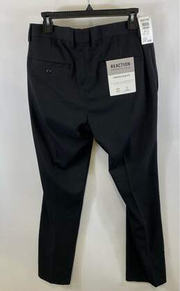NWT Kenneth Cole Mens Black Slash Pocket Slim Fit Dress Pants Size 33x30 alternative image