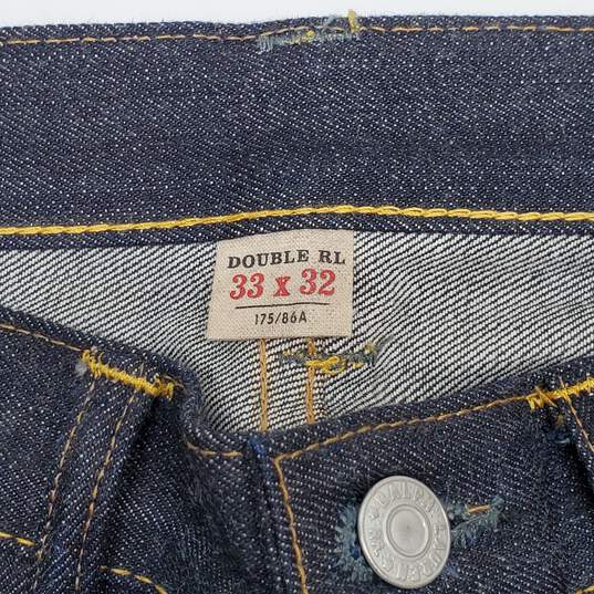 Double RL Strait Leg Jeans Men's Size 33x32 image number 3