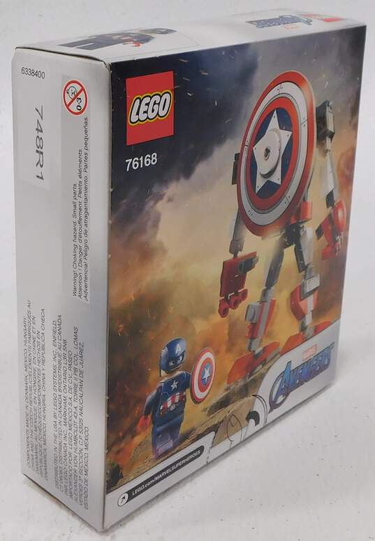LEGO Marvel Avengers Captain America Mech Armor 76168 Sealed image number 2
