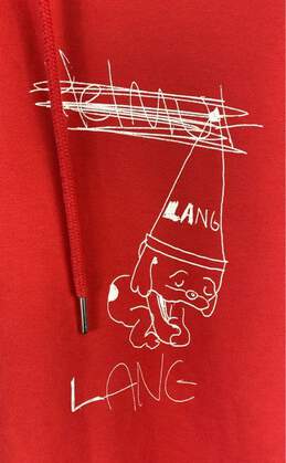 Helmut Lang Red Hoodie - Size M alternative image