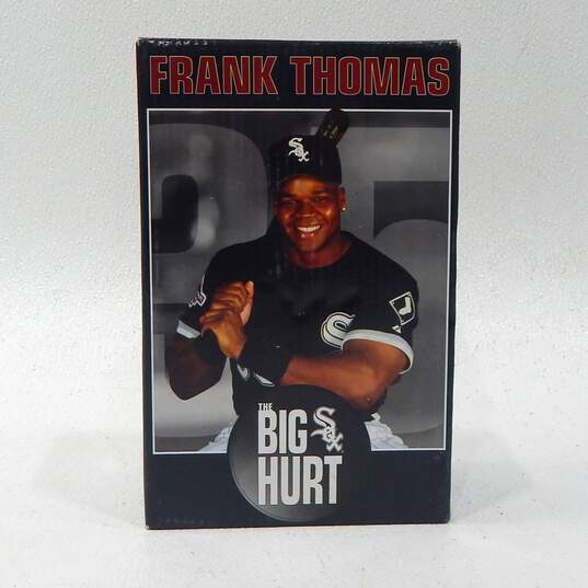 Frank Thomas The Big Hurt Chicago White Sox Bobblehead Figure Retired Jersey IOB image number 1