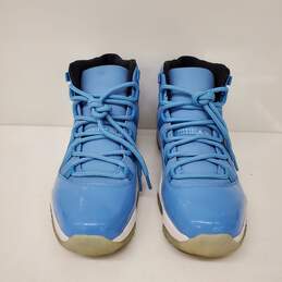 Nike Air Jordan 29/11 Retro Pantone Blue Nylon High Rise Sneakers Size 11