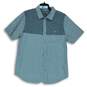 Men's The North Face Gray Button-Up Shirt Size L image number 1