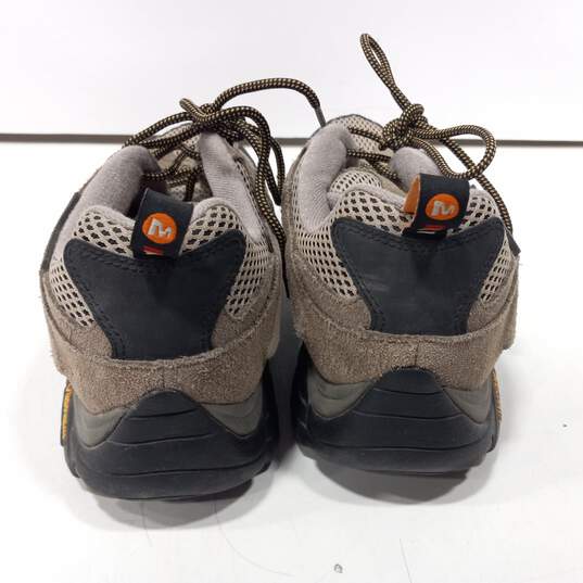 Merrell Men's Walnut/Black Moab Hiking Sneakers Size 13 image number 4