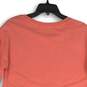 Ultra Flirt Womens Pink Round Neck 3/4 Sleeve Peplum Pullover Blouse Top Size M image number 4