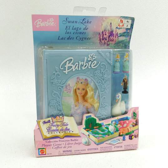 Sealed 2003 Mattel Barbie Swan Lake Playset Game image number 1