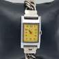 Cyma 22mm Gold Dial Sterling Silver Bracelet Chronometer Vintage Watch 58g image number 1