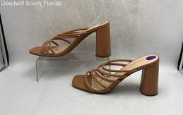 Nine West Ladies Taupe Heels Size 8.5