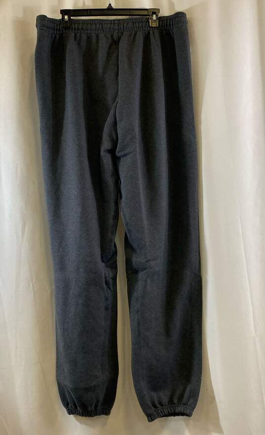 NWT Nike Mens Gray NBA Los Angeles Lakers Stretchy Tapered Sweatpants Size XXL image number 2