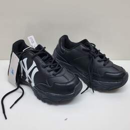 MLB New York Yankees Shoes NY Baseball Sneaker Black Size 7.5