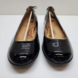 Sofft 1017511 Women Black Patent Leather Lace Bow Heel Comfort Shoe Size 11M alternative image