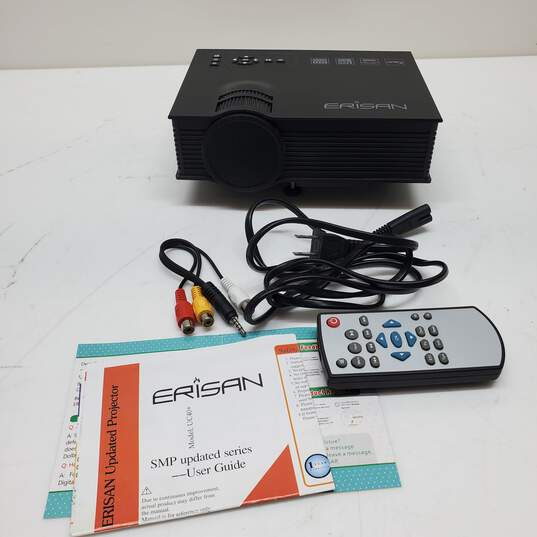 Erisan LED Projector HDMI Entertainment Projector IOB Untested image number 3