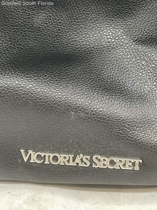 Victoria Secret Black Bucket Style Handbag image number 3
