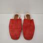 UGG MN's Chateau Slip On Burnt Red Samba Suede Slip On Slippers Size 10M image number 2