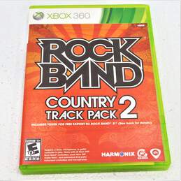 Rock Band Country Track Pack 2 Microsoft Xbox 360 CIB