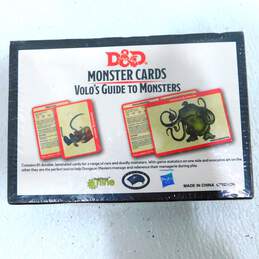 Dungeons and Dragons Monster Cards Volo's Guide to Monsters Sealed alternative image