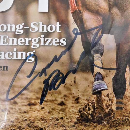 Calvin Borel Signed Sports Illustrated  w/ COA Kentucky Derby Mine That Bird image number 2