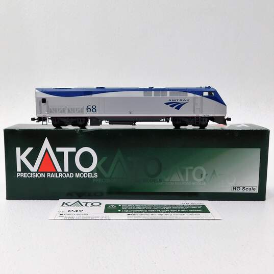 Kato GE P42 Genesis Amtrak Phase Vb 68 IOB HO Scale image number 1