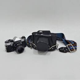 Hanimex Praktica Super TL SLR 35mm Film Camera With 50mm Lens & Case