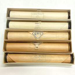 Vintage Piano Music Rolls Lot of 5 Piano Songs Mixed Sheets-ORS Aeolian/Kiavier alternative image