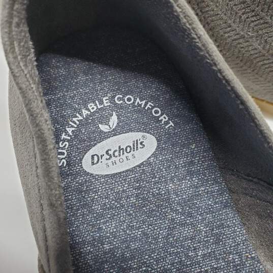 Dr. Scholls Roux Be You Women's Gray Textile Pull On Comfort Loafers Size 9.5 image number 3