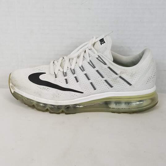 stok Trunk bibliotheek rand Buy the Nike Air Max 2016 Mens Summit 806771 100 Shoes Athletic Sneakers  White Size 8 | GoodwillFinds