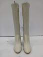 Marc Fisher Women's Heeled White Tall Boots Size 8.5M image number 2