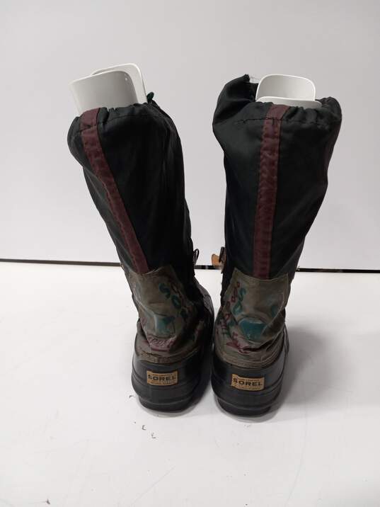 Sorel Women's Black Winter Boots Size 9 image number 4