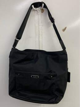 Tumi Black Nylon Crossbody Bag