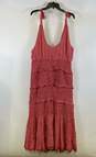 NWT Anthropologie Womens Pink Forever That Girl Spaghetti Strap Maxi Dress Sz L image number 1