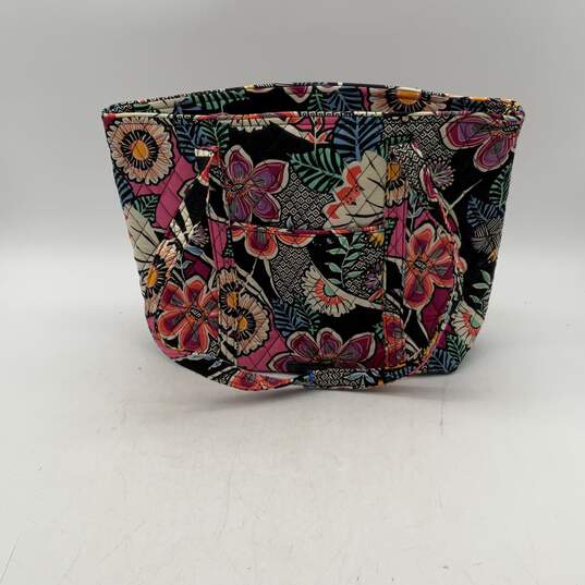 Vera Bradley Womens Tote Bag Inner Pockets Double Handle Multicolor Floral image number 2