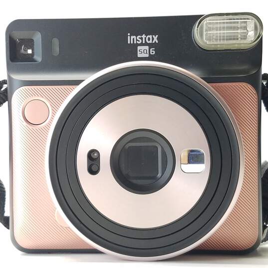 Fujifilm Instax Square SQ6 Instant Film Camera Blush Gold