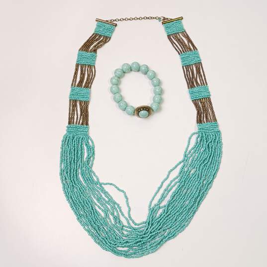Cool Caribbean Tones Costume Jewelry Collection image number 3