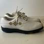 FootJoy 98530 White Leather Golf Shoes Women's Size 8 M image number 1