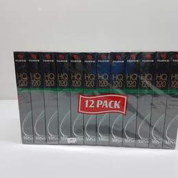 FujiFilim HQ 120 VHS Blank Video Tapes Lot - Sealed