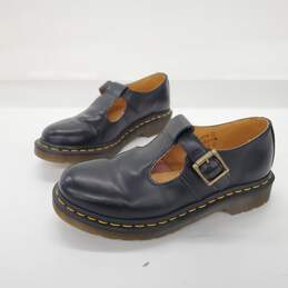 Dr. Martens Women's 'Polley' Black Leather Mary Janes Size 7