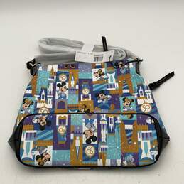 NWT Dooney & Bourke Womens Blue Purple Walt Disney World Crossbody Bag alternative image