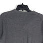 NWT Mens Gray Knitted V-Neck Long Sleeve Pullover Sweater Size Large image number 4
